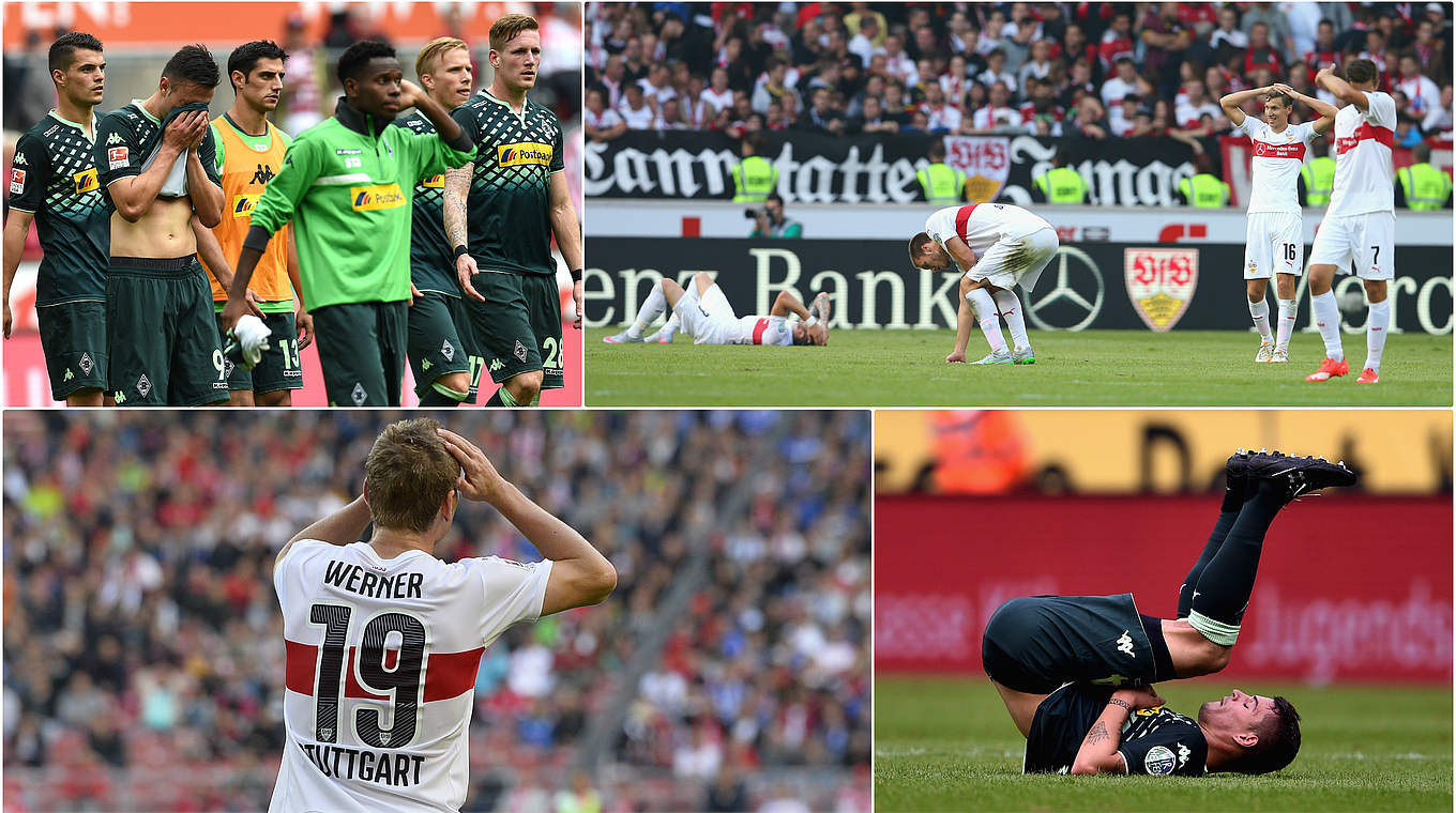 Bloß nicht die sechste Niederlage in Serie kassieren: Mönchengladbach und Stuttgart © GettyImages/DFB