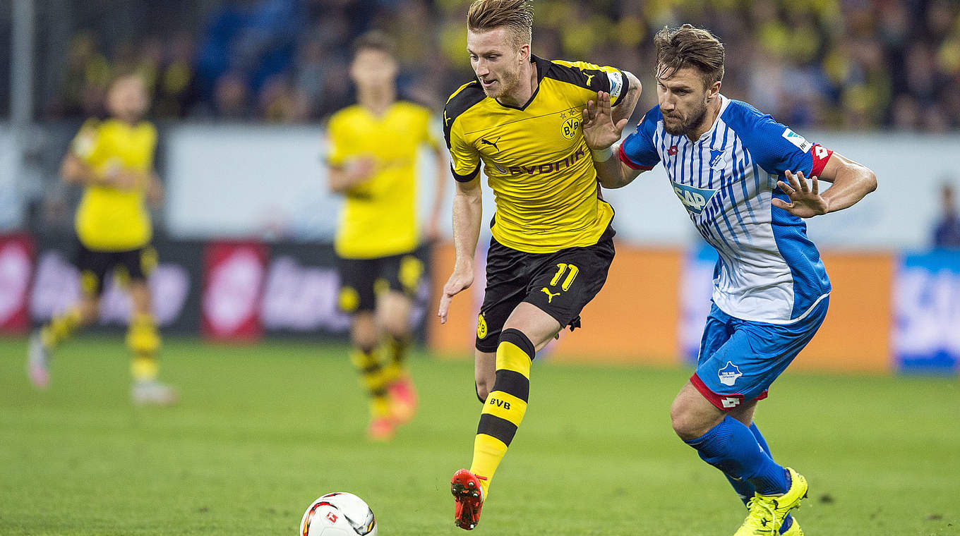 Dortmund's draw in Sinsheim was the first time this season they have failed to win © 2015 Getty Images