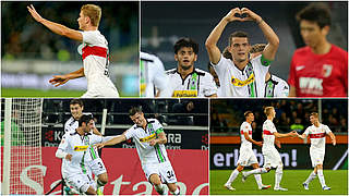 Mönchengladbach and Stuttgart celebrate their first wins of the season © GettyImages/DFB