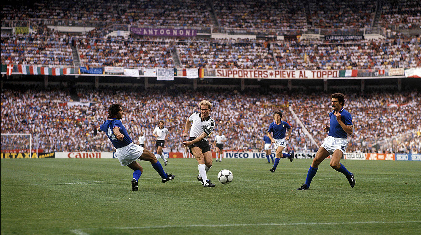 1:3 im WM-Finale '82: Rummenigge vs. Italien  © 