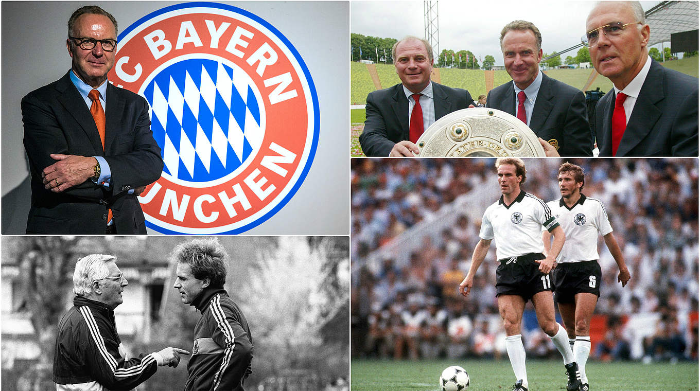 Musterprofi und Multifunktionär: Karl-Heinz Rummenigge bei Bayern und im DFB-Team © 