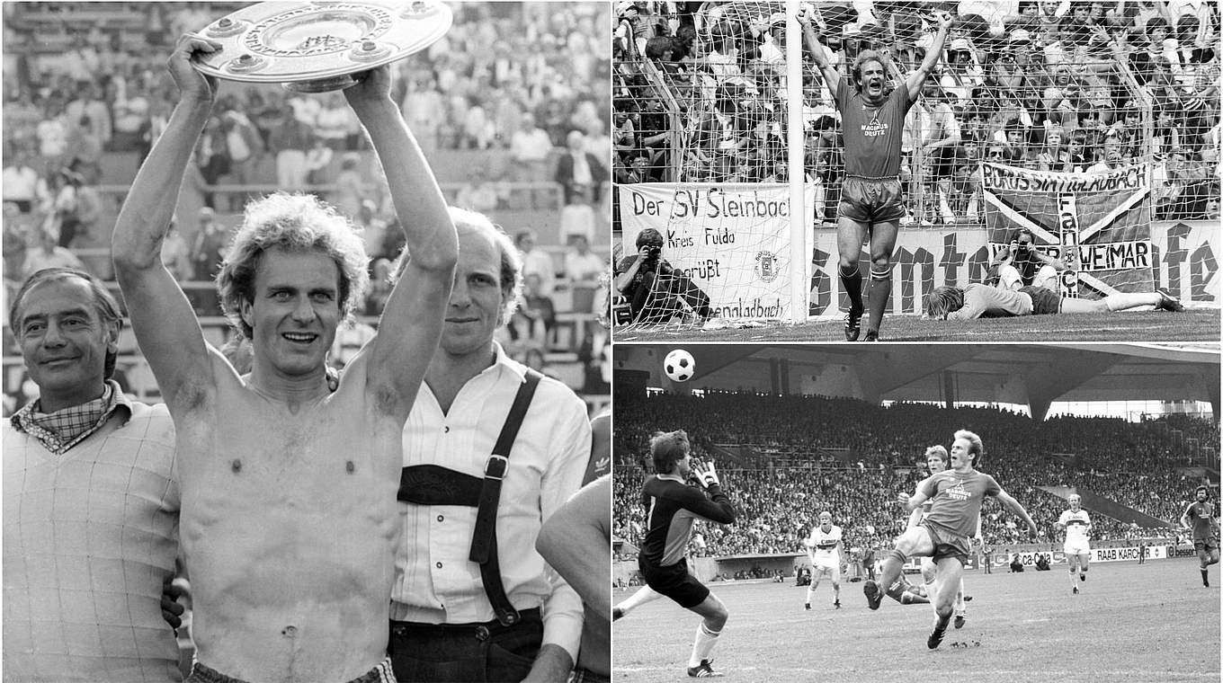 162 Tore in 310 Bundesligaspielen: Karl-Heinz Rummenigge gilt den 1980er Jahren als einer der besten Spieler der Welt © imago/DFB