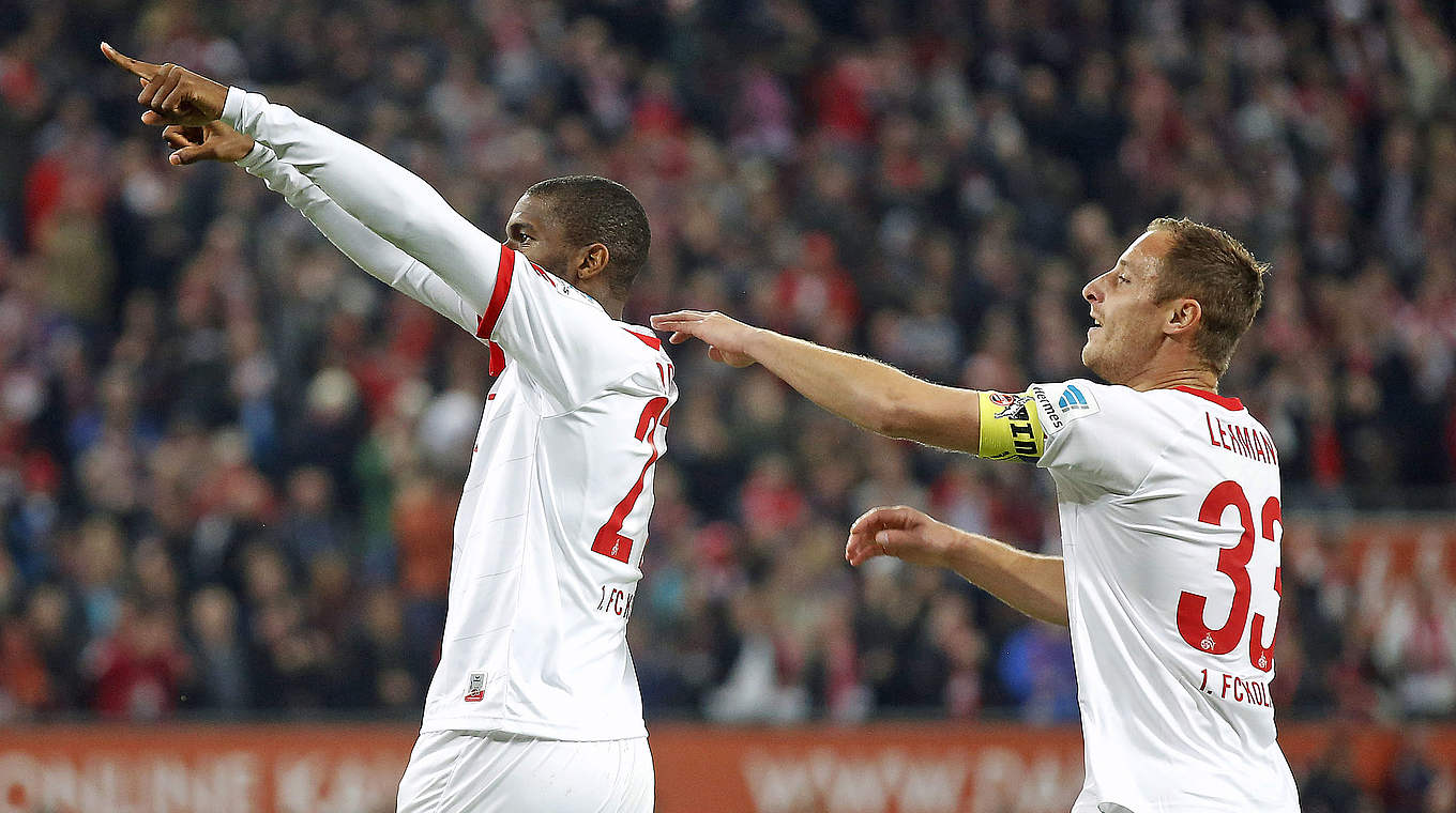 Modeste headed Köln in front early on © 2015 Getty Images