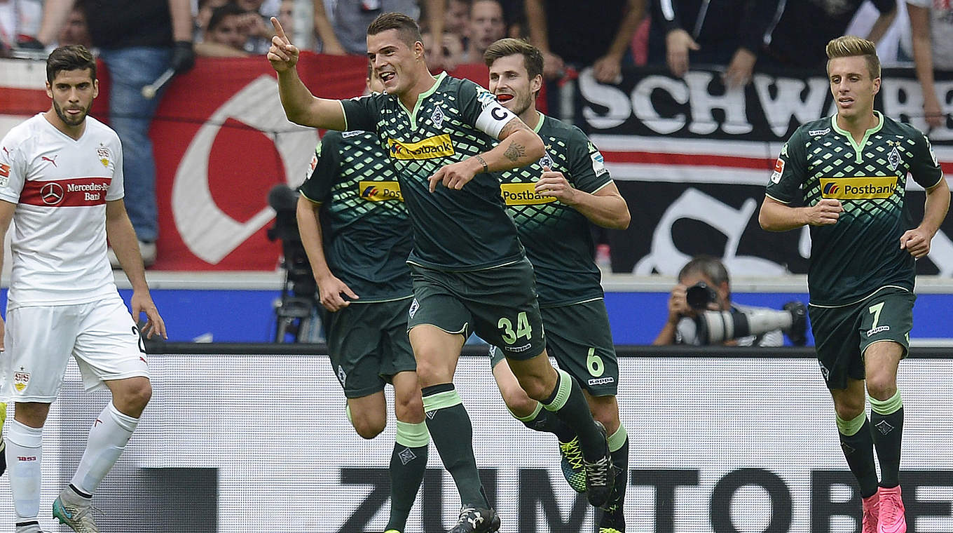 Gladbach made it back-to-back wins under interim coach Andre Schubert © 2015 Getty Images