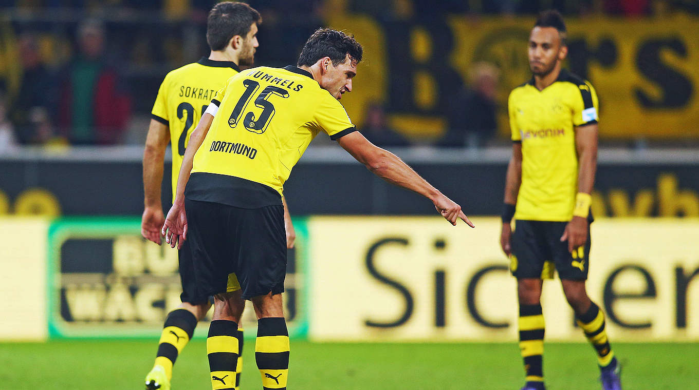 Hummels: "It’s just frustrating that we weren't 100% determined in added time." © 2015 Getty Images