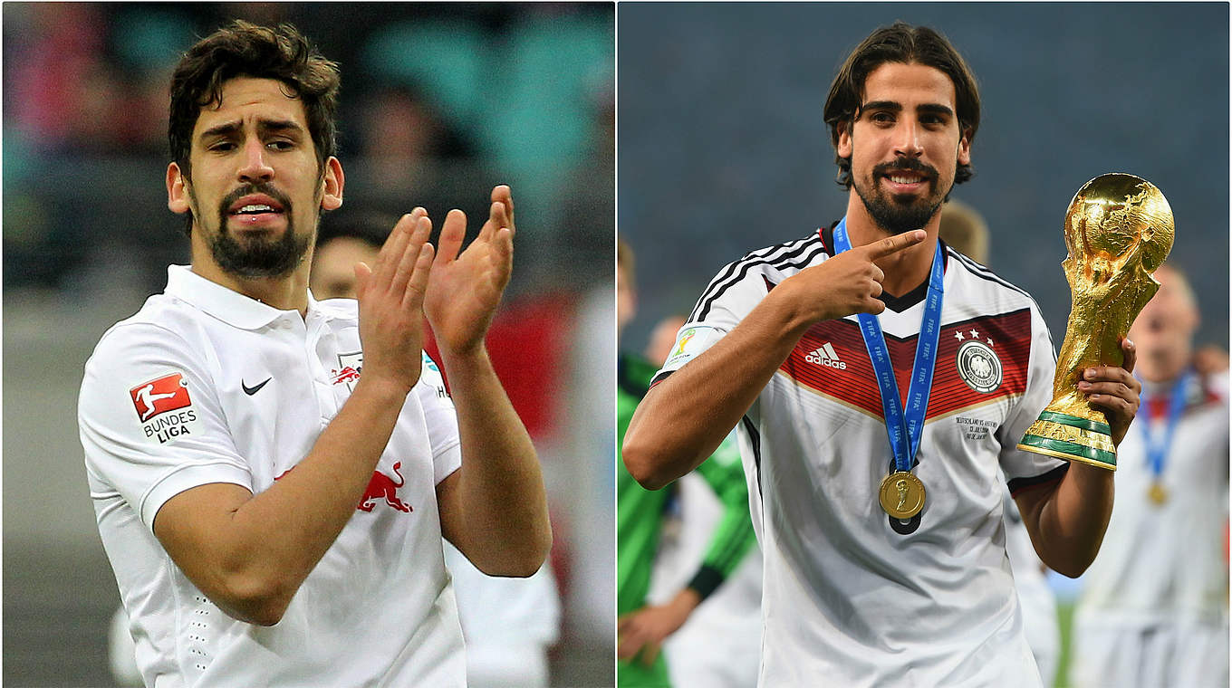 Die Brüder Khedira: Rani (links) und Weltmeister Sami © Bongarts/GettyImages/DFB