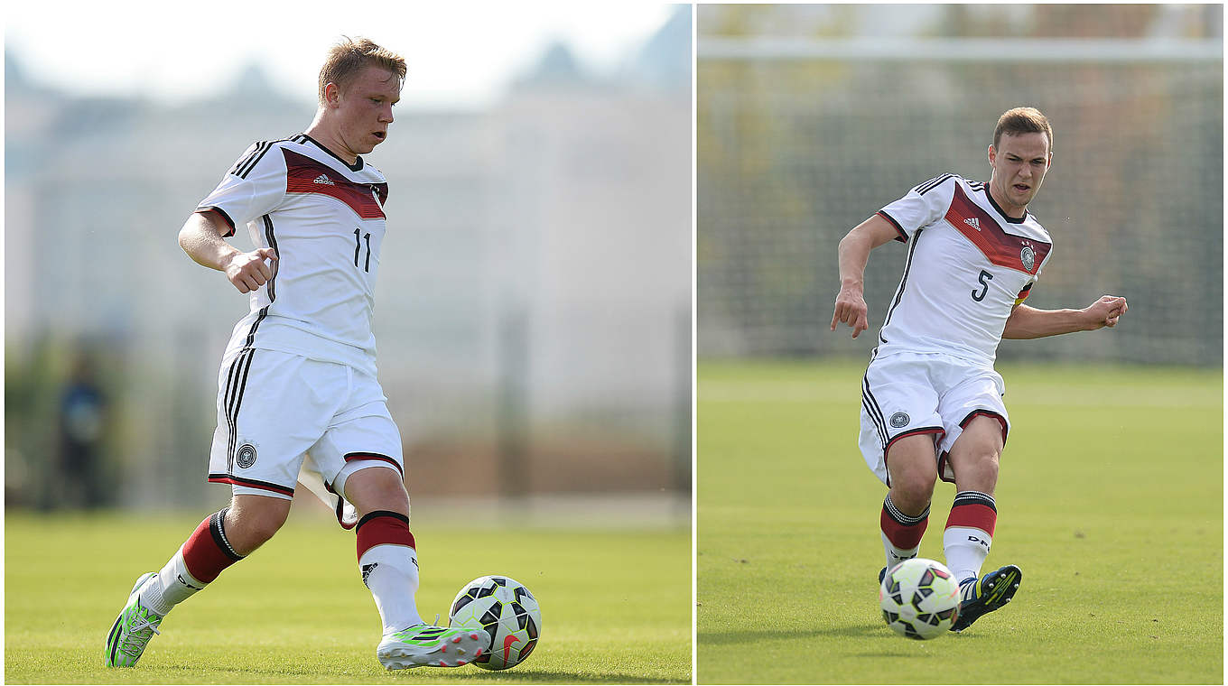 Philipp Ochs and Benedikt Gimber of TSG Hoffenheim have both been called up © 