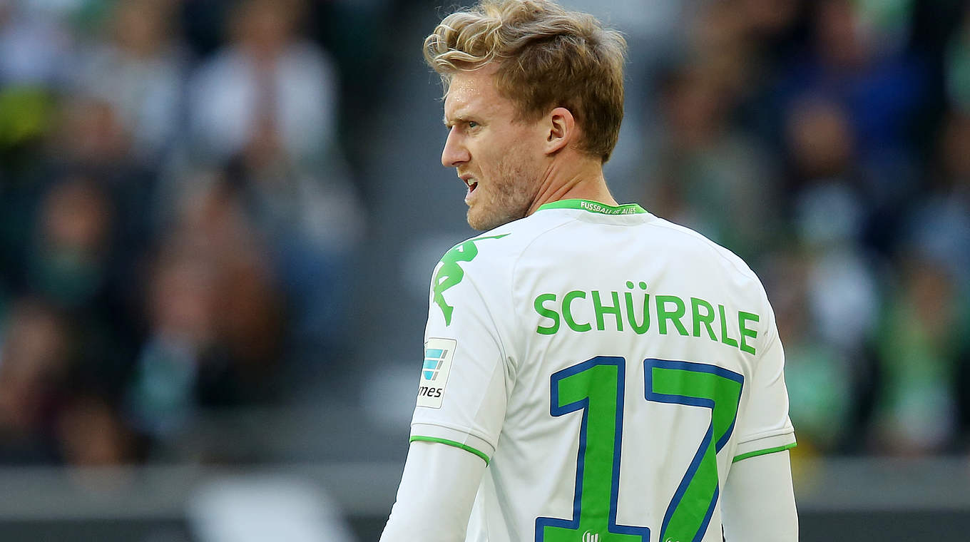 Weltmeister André Schürrle über Old Trafford: "Es ist großartig dort, ein geiles Stadion! © 2015 Getty Images