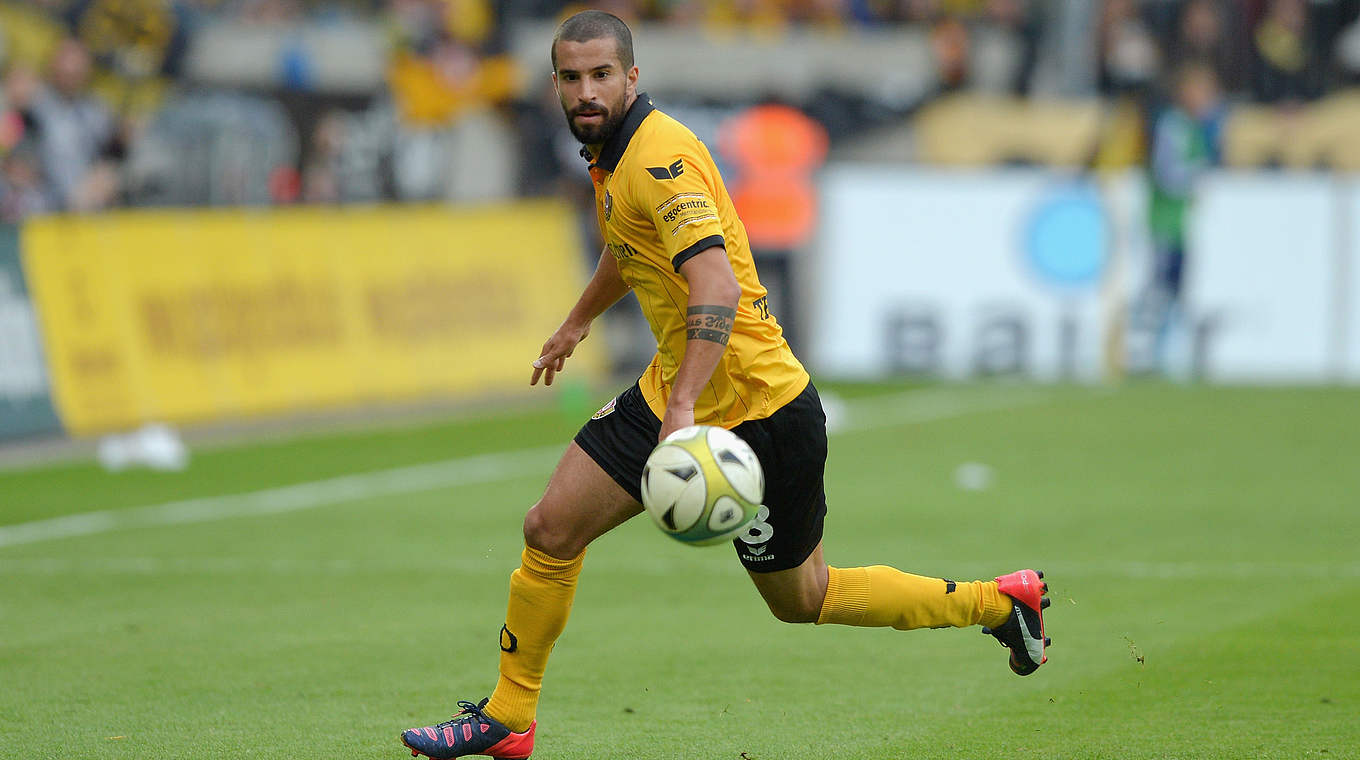 An Pfeifferschem Drüsenfieber erkrankt: Dresdens Nils Teixeira © 2015 Getty Images