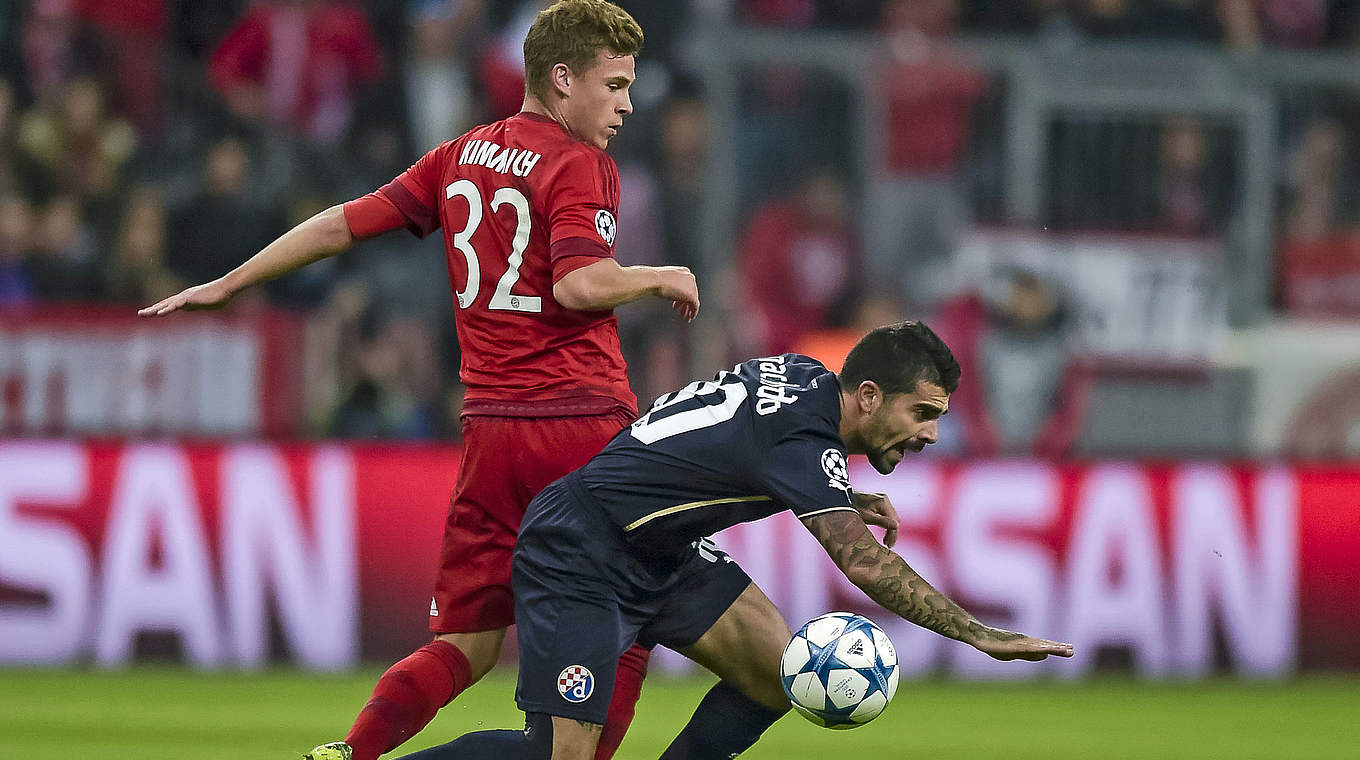 Bayern-Talent Joshua Kimmich: "Ich habe kurz vor dem Anpfiff vom Einsatz erfahren" © GUENTER SCHIFFMANN/AFP/Getty Images