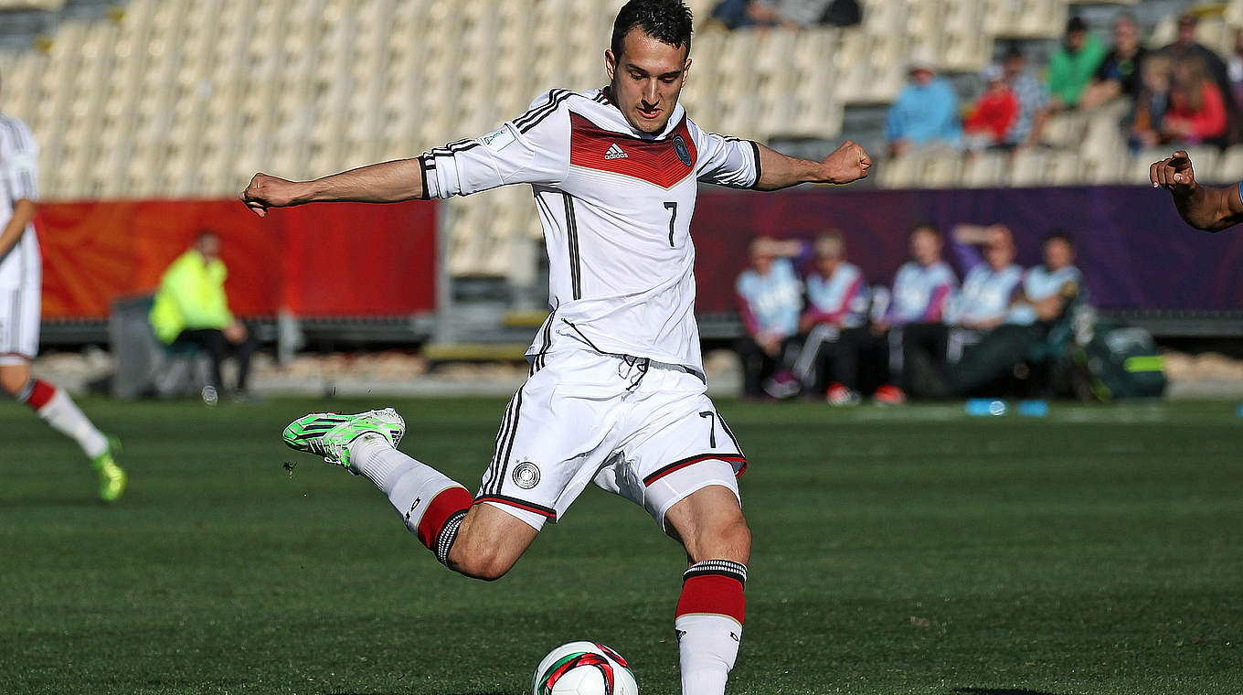 Levin Öztunali has been making strides with the Germany U20 side. © 2015 Getty Images