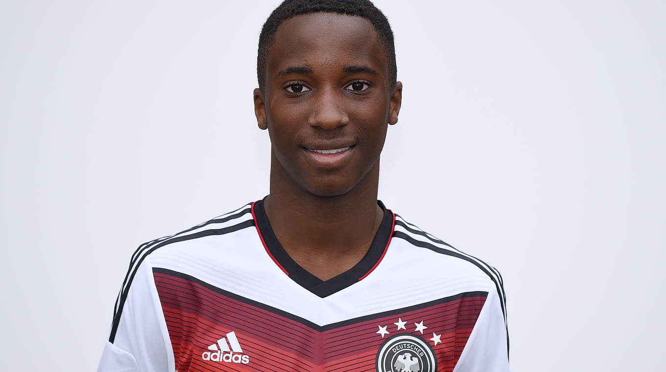 Für Hertha BSC am Ball: U-Nationalspieler Panzu Ernesto © 2014 Getty Images