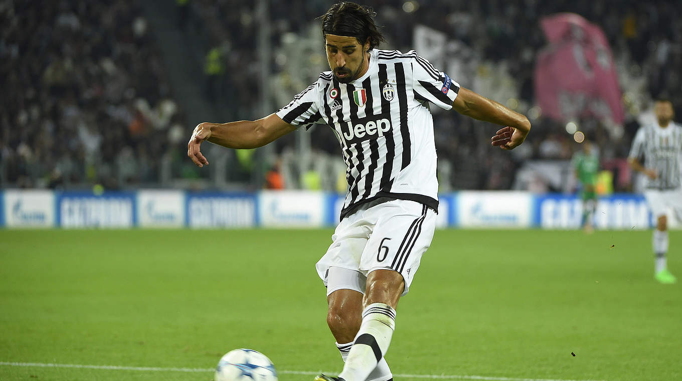 Sami Khedira made his debut for Juventus last night, and helped to secure all three points. © OLIVIER MORIN/AFP/Getty Images