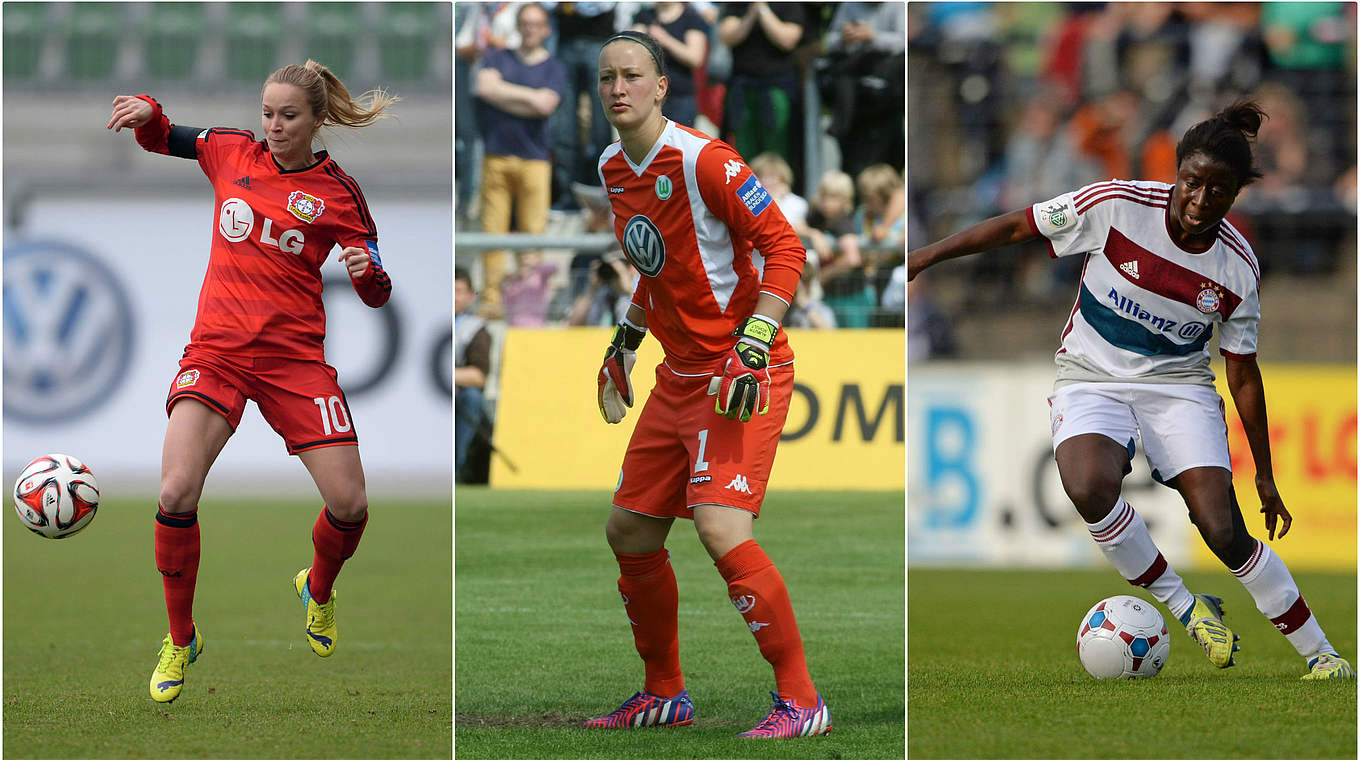 Frauen-Bundesliga live im TV: Bayer Leverkusen, VfL Wolfsburg und Bayern München © Jan Kuppert/Harderfoto