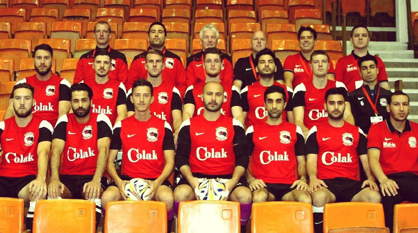 Der Panthers-Kader für den UEFA Futsal Cup © HFV