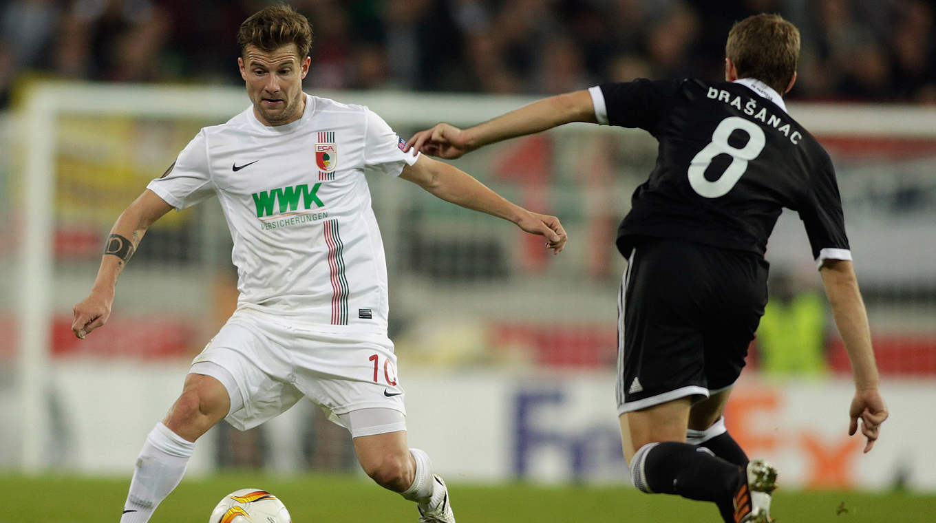Augsburg beaten by Belgrade in first European home game © 2015 Getty Images