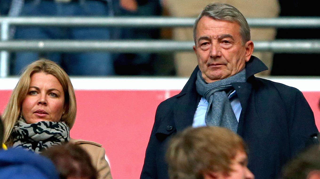 Zu Gast in München: DFB-Präsident Niersbach © 2015 Getty Images