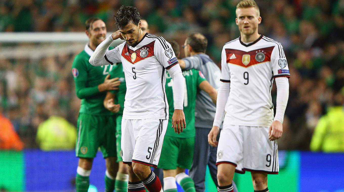 Hummels: "We were all very frustrated with the result" © 2015 Getty Images