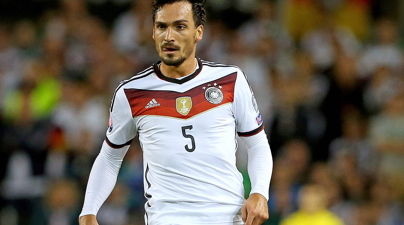 "We are highly motivated going into the match against Georgia" Mats Hummels © 2015 Getty Images