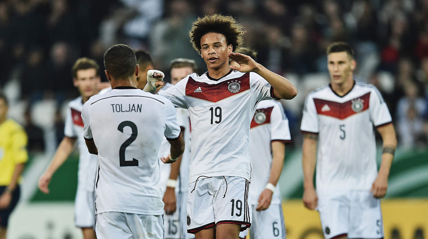 Leroy Sane: "I would be happy to get a few minutes on the pitch" © 2015 Getty Images