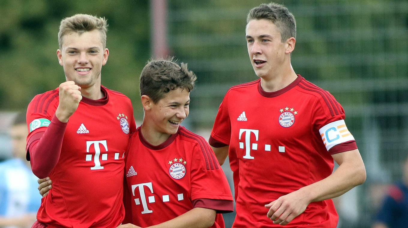 Beste Offensivabteilung: die B-Jugend von Bayern München © imago/Lackovic