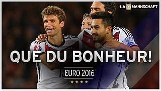 With qualification to EURO 2016 in France secured, DFB.de is available in French © 