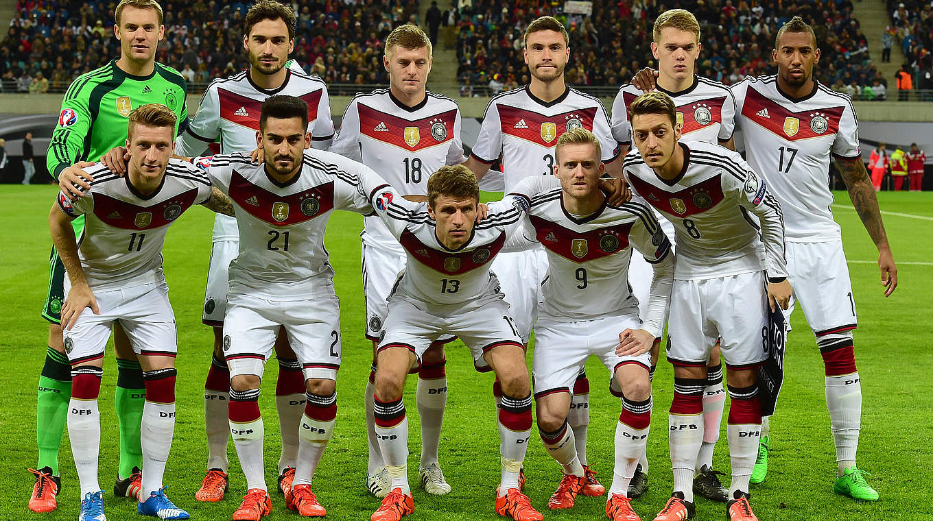 Die Mannschaft finished top of their group and booked their place in France © 