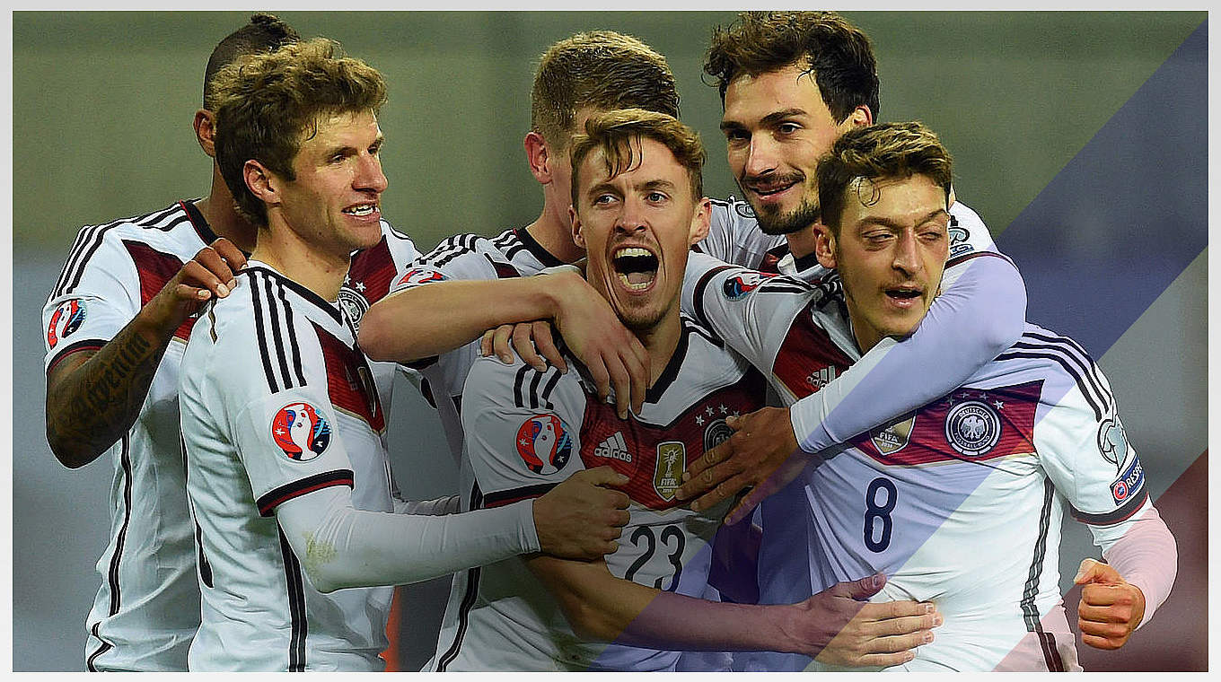 The German national team have booked their ticket to France © Getty Images