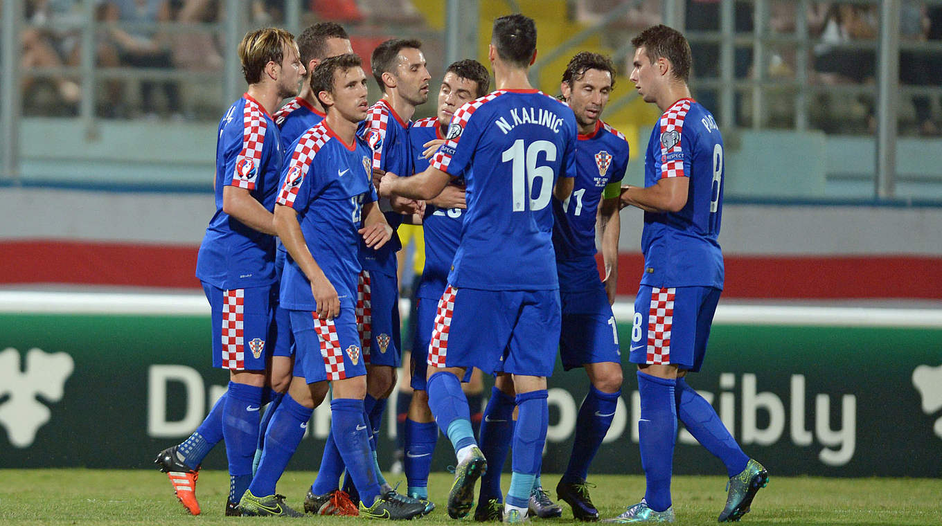 Ebenfalls dabei: Kroatien bucht Frankreich-Ticket © 2015 Getty Images