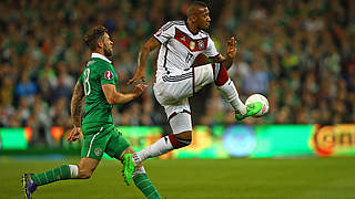 Strong, athletic, commanding - Jerome Boateng © 2015 Getty Images