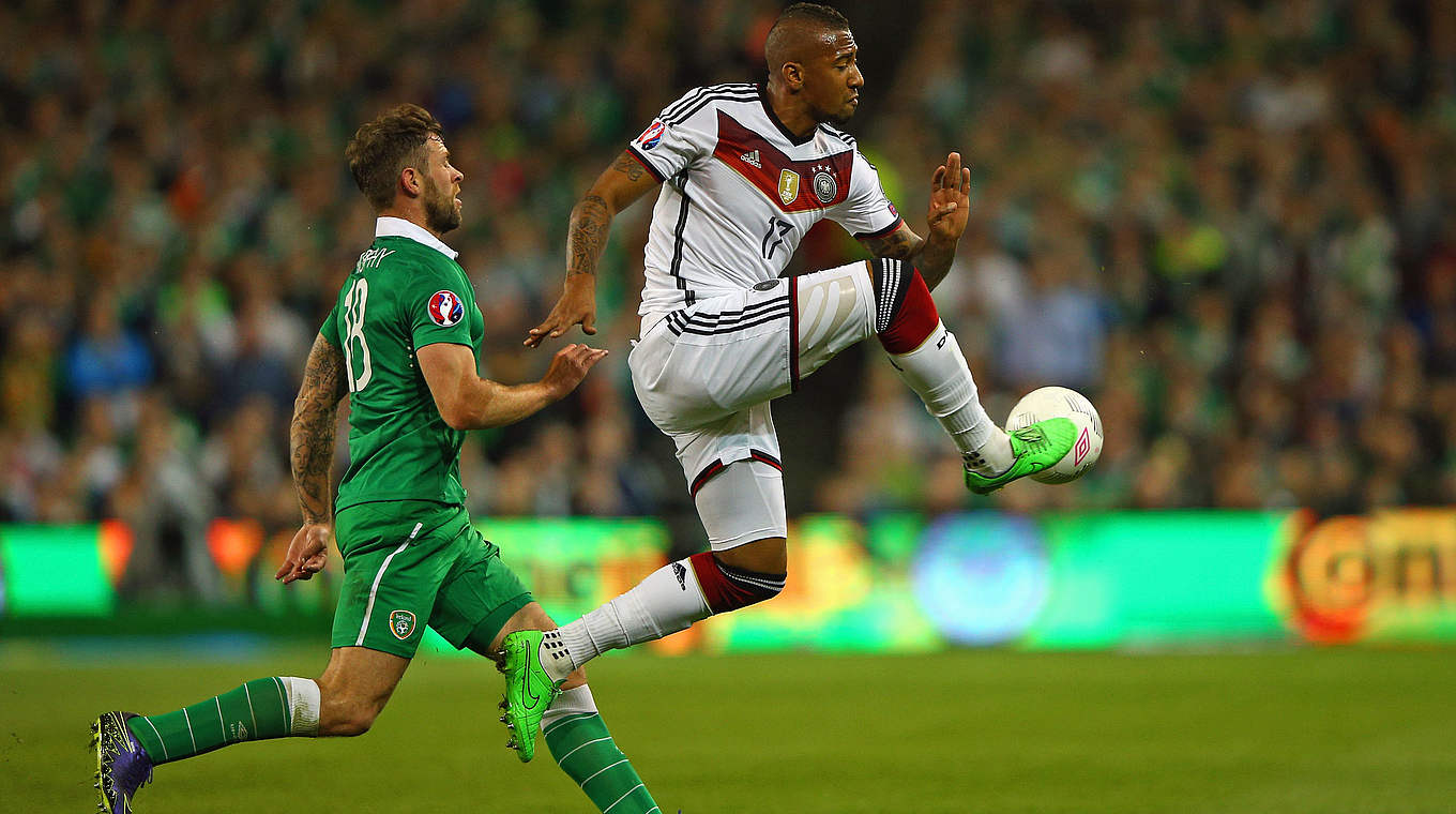 Strong, athletic, commanding - Jerome Boateng © 2015 Getty Images
