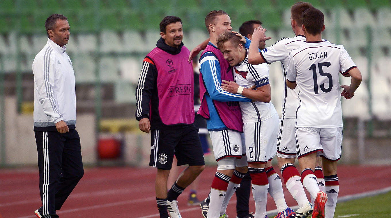 Motiviert und seit zwei Jahren eingespielt: Die deutsche U 17 © 2015 Getty Images