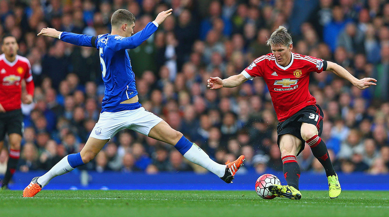 Souveräne Leistung beim ManUnited-Sieg: Bastian Schweinsteiger © 2015 Getty Images