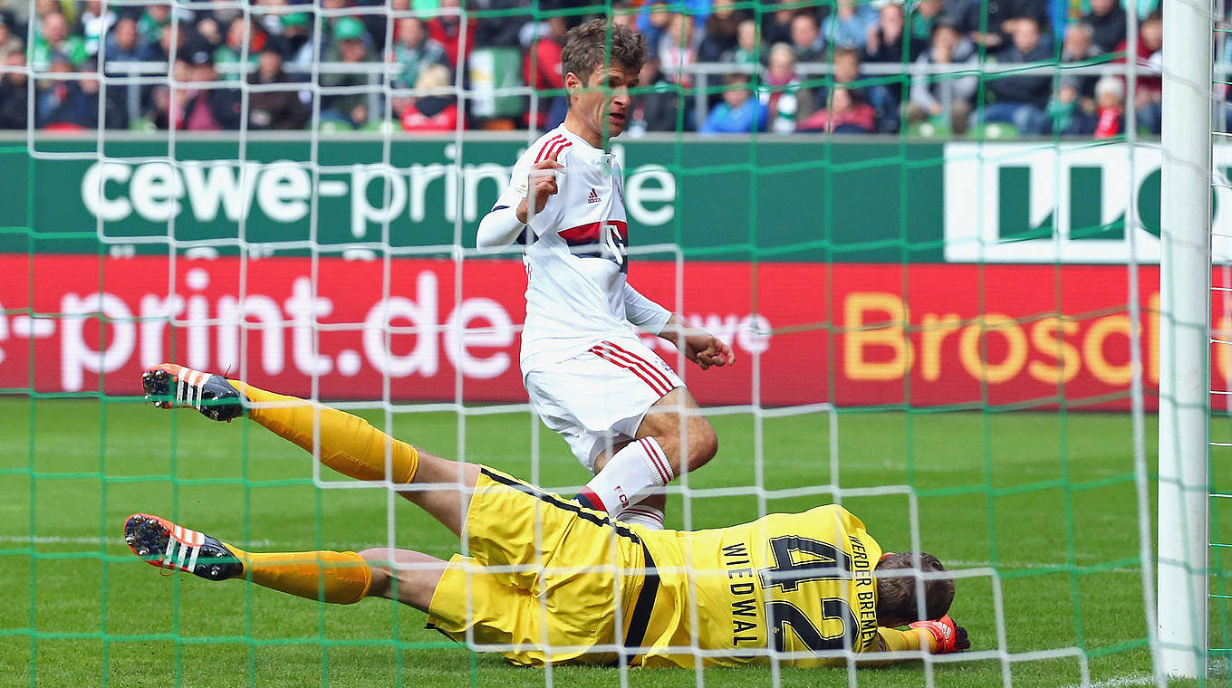 Sieggarant, Gesprächsthema und Spaßvogel: Thomas Müller © 2015 Getty Images