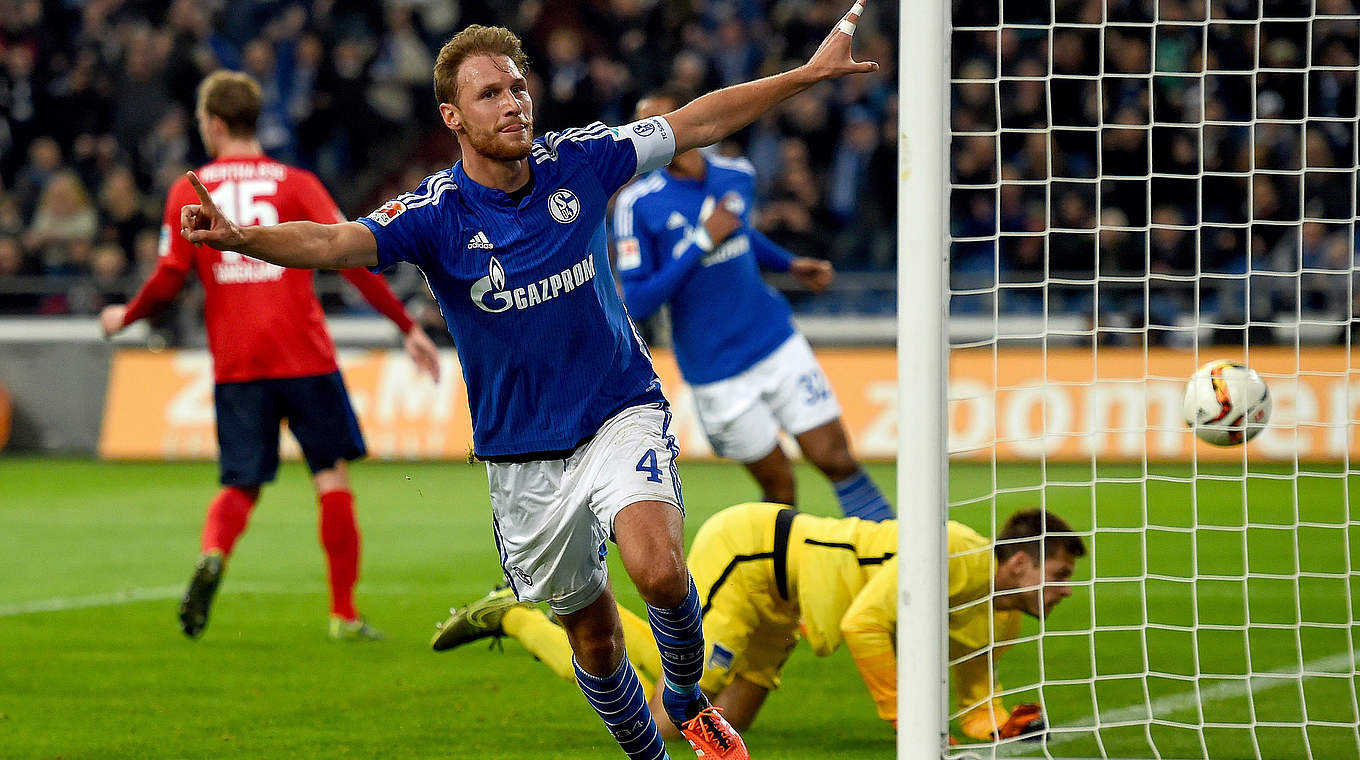 Höwedes: ". Everyone ran from the bench and we celebrated together" © 2015 Getty Images