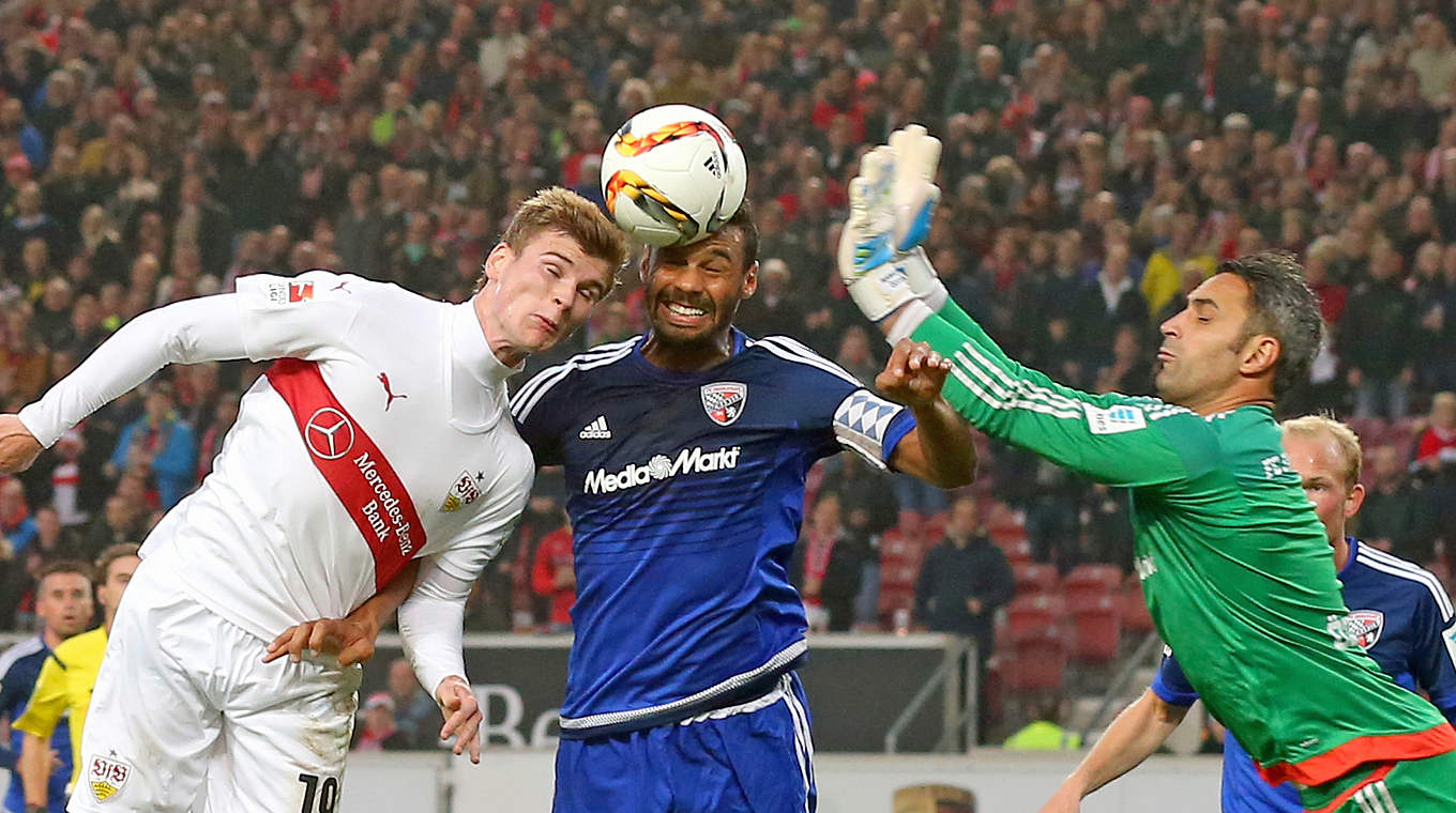 Gegen Ingolstadt ohne Treffer: Timo Werner (l.) © 2015 Getty Images