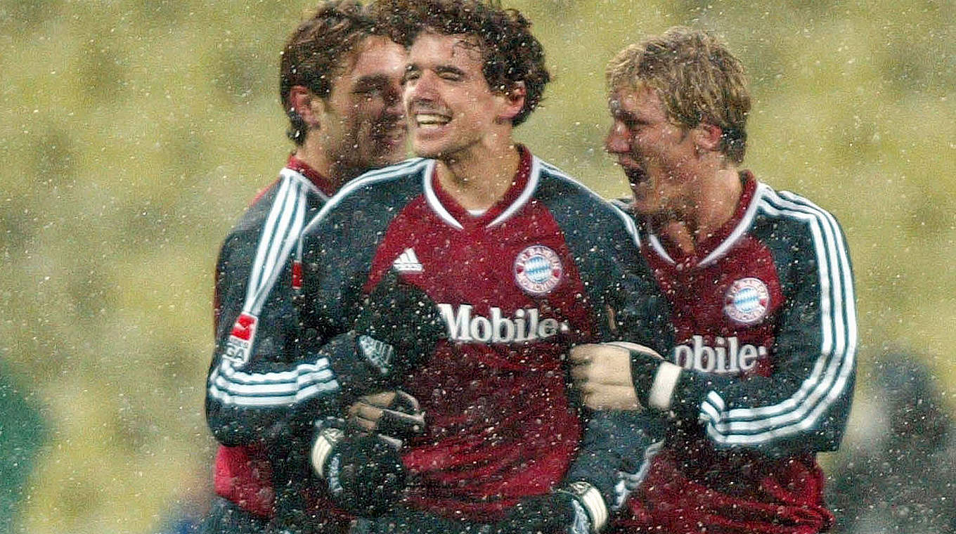 Owen Hargreaves won four league titles and one Champions League crown with Bayern © Bongarts/GettyImages