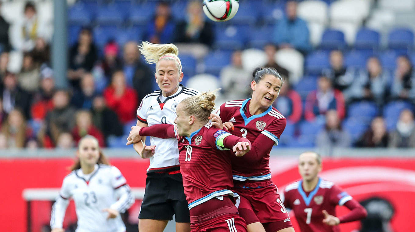 Haben bislang eine souveräne EM-Quali gespielt: die DFB-Frauen © 2015 Getty Images