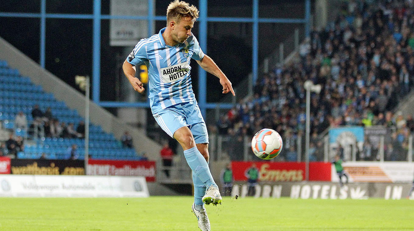 Bald Rekordspieler der 3. Liga: Fabian Stenzel vor seinem 233. Einsatz © 2015 Getty Images