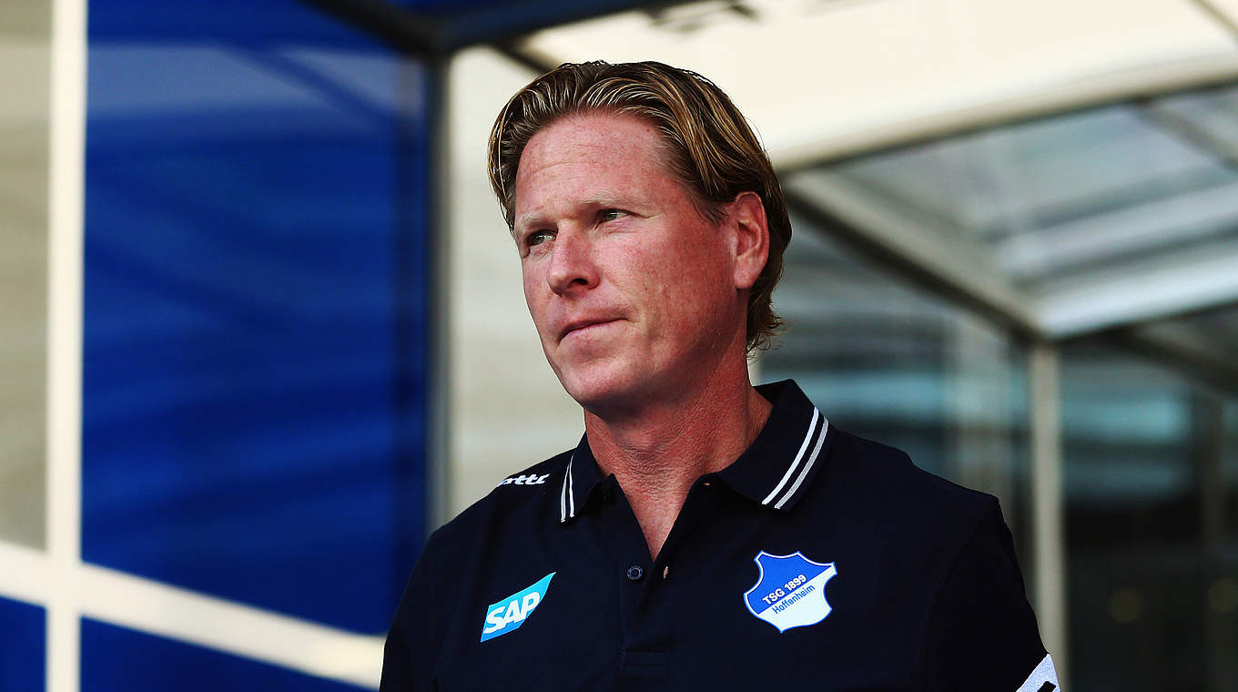 Vor seinem 85. Spiel auf der Hoffenheimer Bank: Markus Gisdol wird TSG-Rekordtrainer © 2015 Getty Images