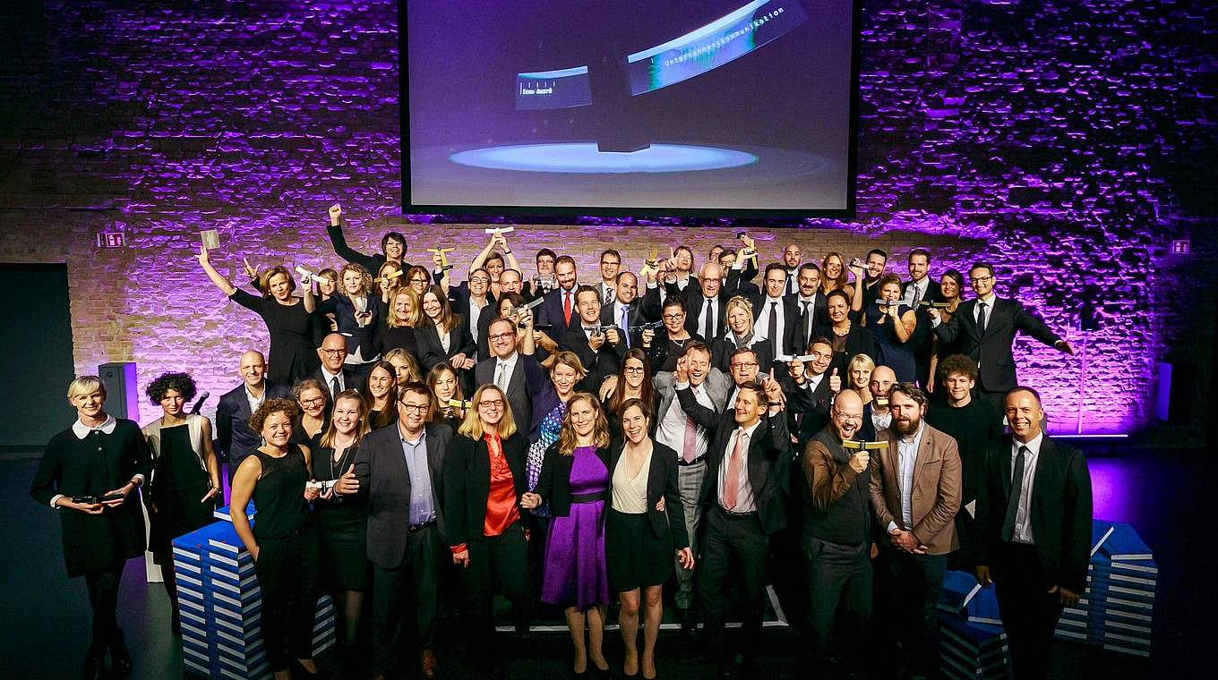 Gruppenbild mit allen Gewinnern der Econ Awards 2015 © Thomas Rosenthal und Peter Adamik / Econ