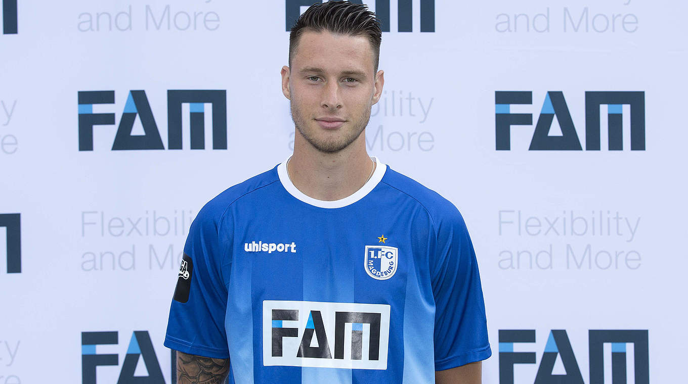 Schießt das Tor des Tages für Magdeburg: Ryan Malone © 2015 Getty Images