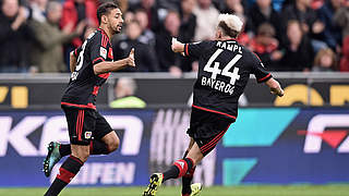 Leverkusen turn it around against Stuttgart, Bellarabi's substitution the turning point © 2015 Getty Images