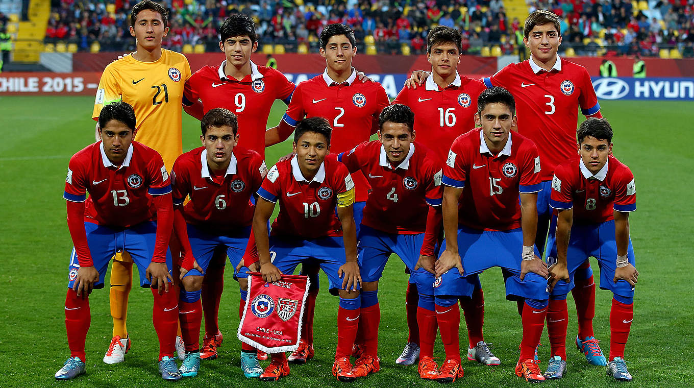 Hat das K.o.-Rundenticket ebenfalls gelöst: WM-Gastgeber Chile © FIFA/FIFA via Getty Images