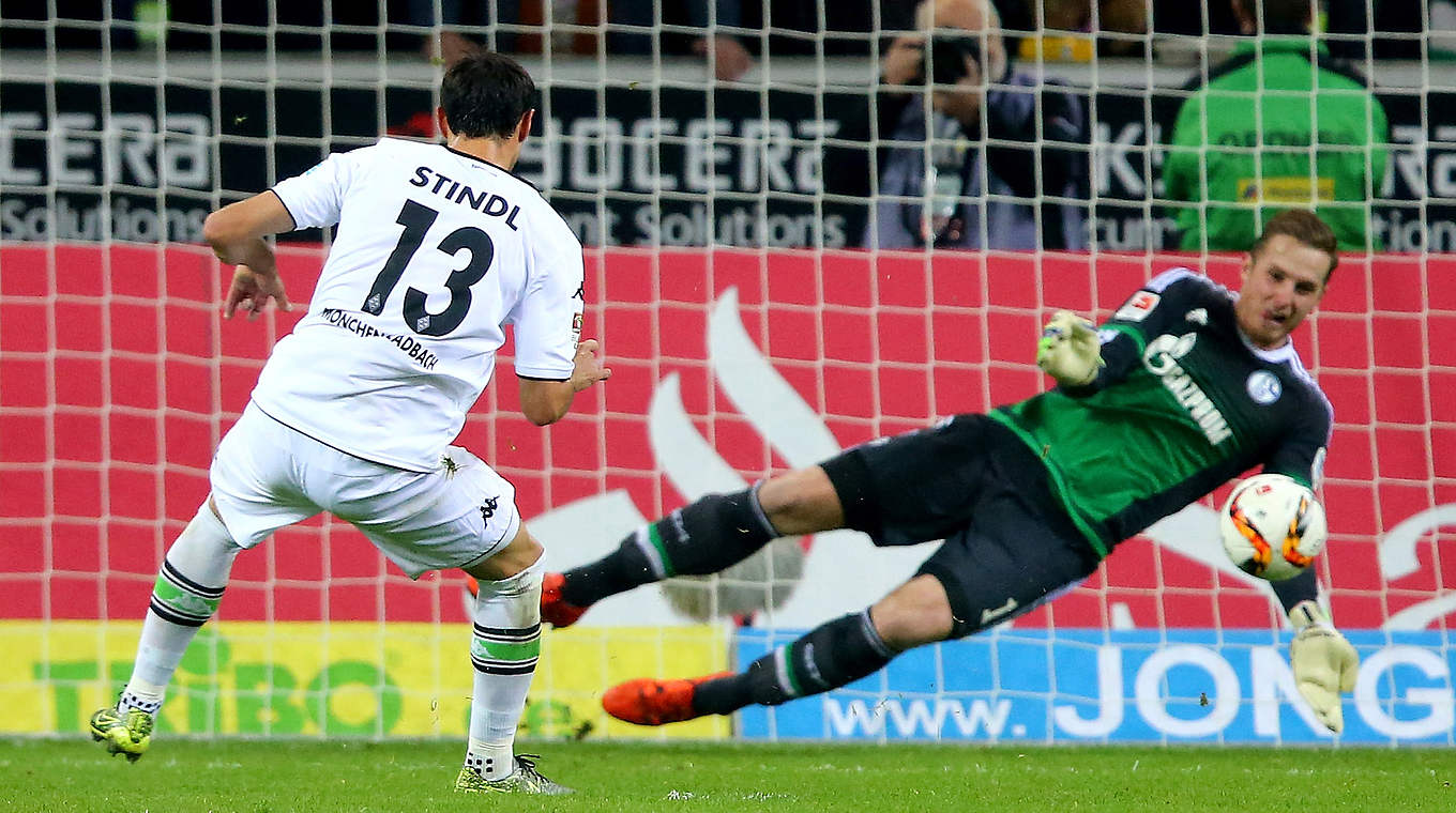 Fährmann saved Stindl's penalty only to concede from the rebound © 2015 Getty Images