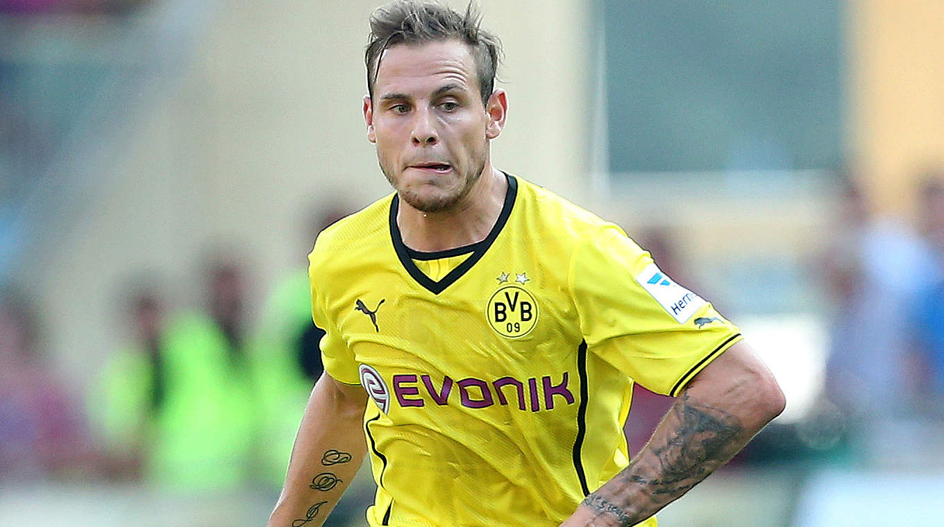 DFB Cup winner with Borussia Dortmund in 2012, now at Paderborn. © 2013 Getty Images
