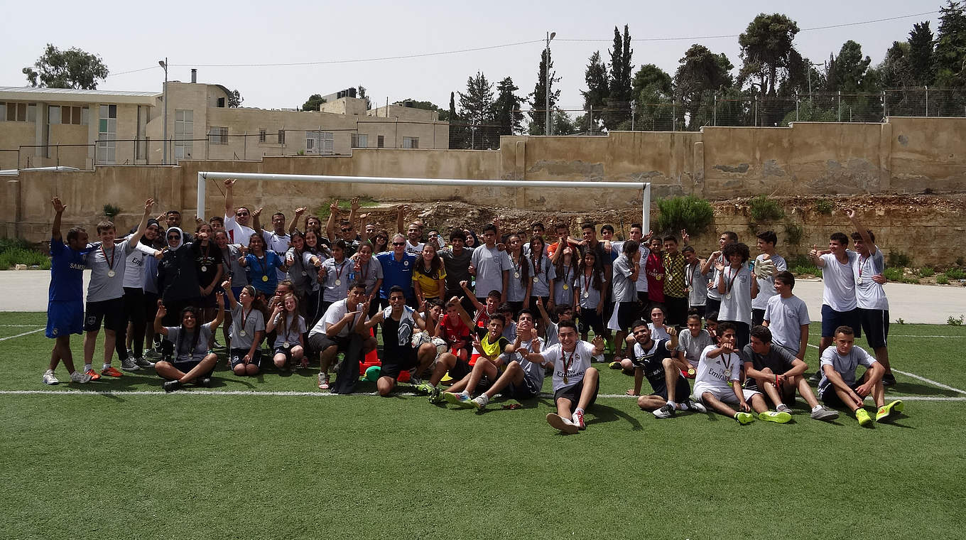 "Sport für Entwicklung": Trainer-Workshop in Ramallah mit Unterstützung des DFB © DFB