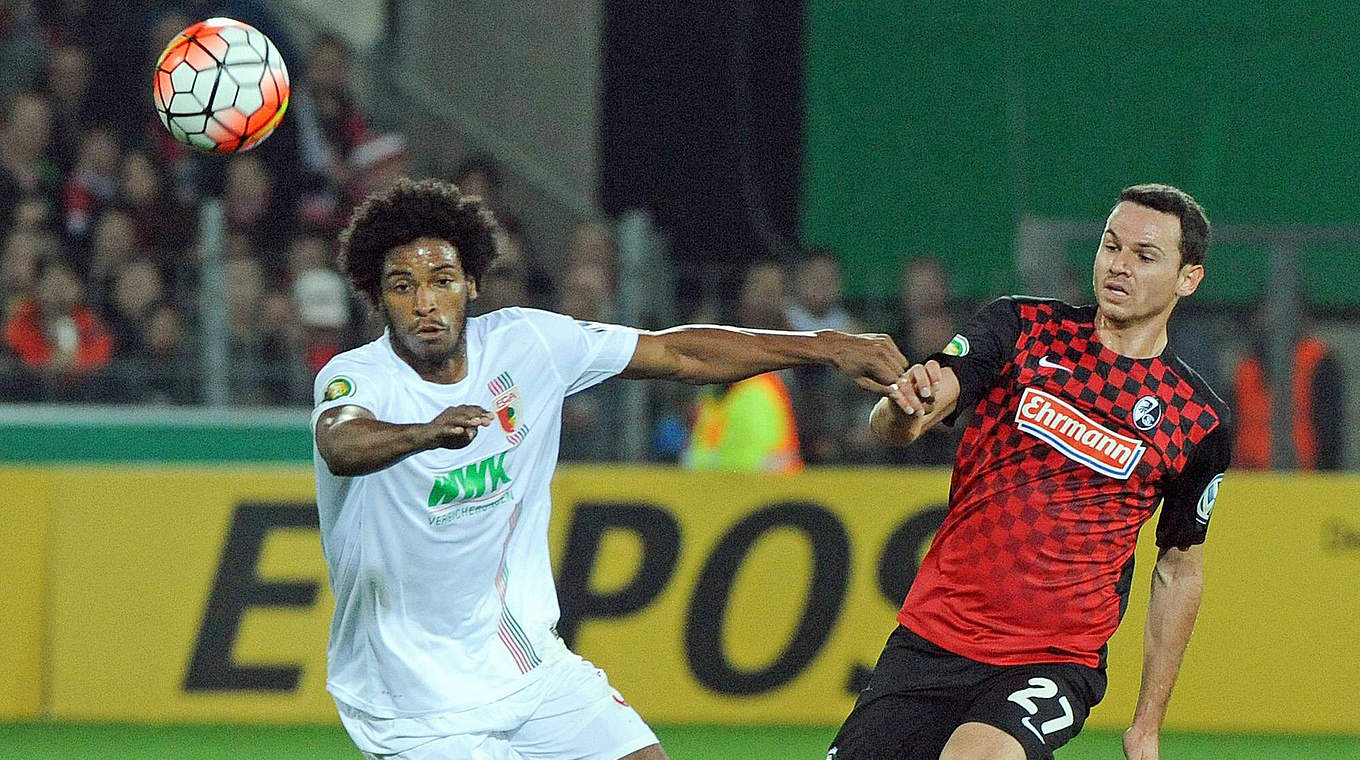 Caiuby netted as Augsburg beat 2. Bundesliga leaders Freiburg © imago/Heuberger
