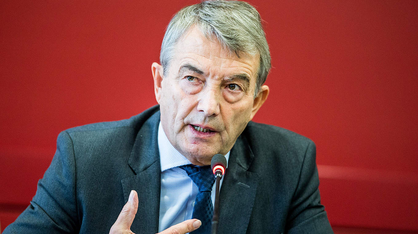 Wolfgang Niersbach: "For 27 years, the DFB has always been more than just a career for me" © 2015 Getty Images