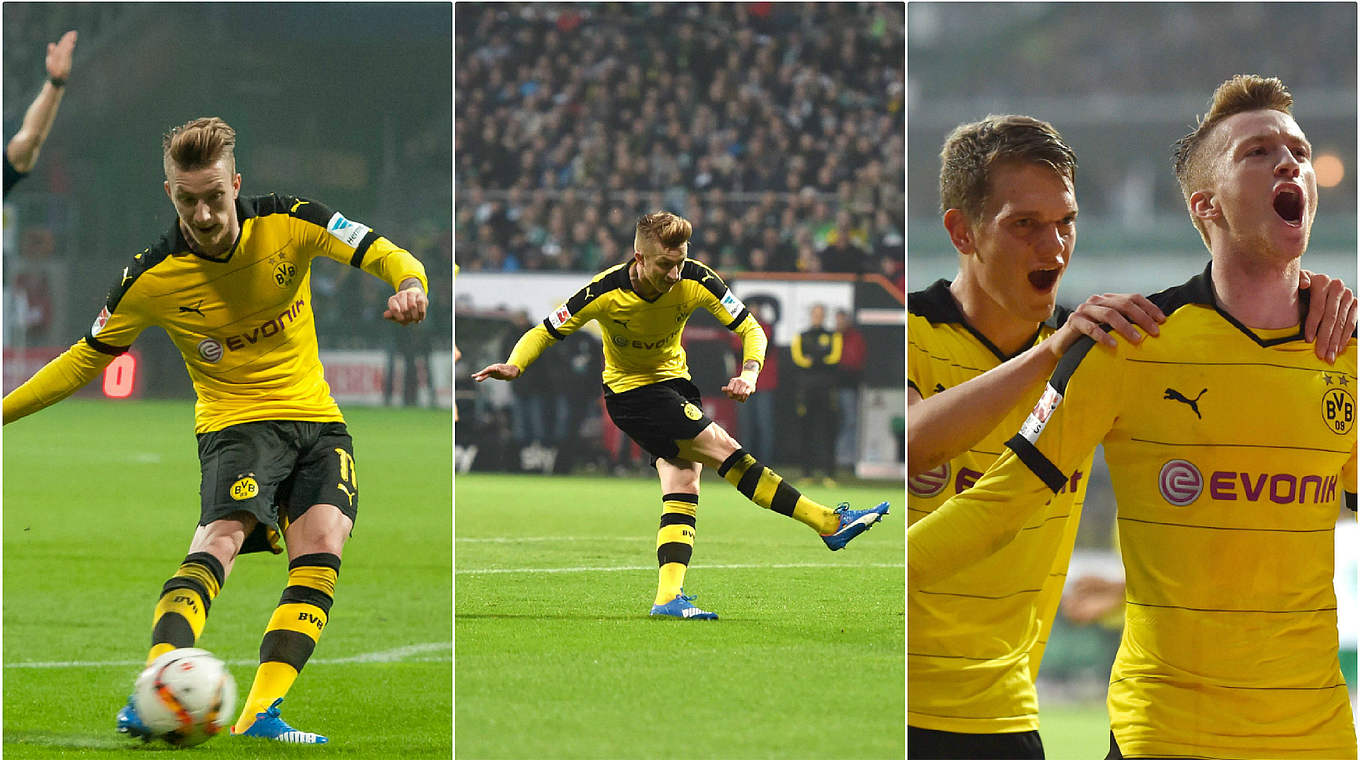 Reus: "It’s always great to score, especially when you’re an attacking player" © imago/DFB